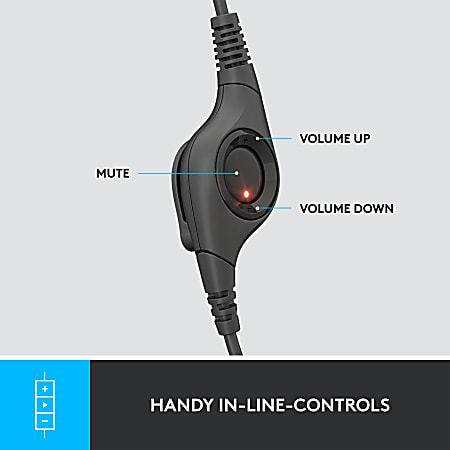  Logitech New h390 USB Headset with noisecanceling Microphone  Bulk Packaging, 5.8 Ounce : Electronics