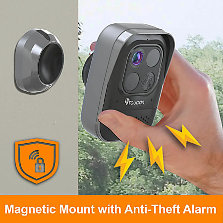 Toucan Wireless OutdoorIndoor Security Camera PRO with Radar