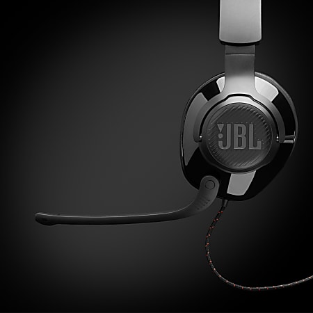 JBL Quantum 200 Wired Over Ear Gaming Headset Black - Office Depot