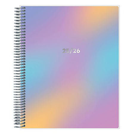 2025-2026 Blue Sky Weekly/Monthly Academic Planner, 8-1/2" x 11", Caspian, July 2025 To June 2026, 153592