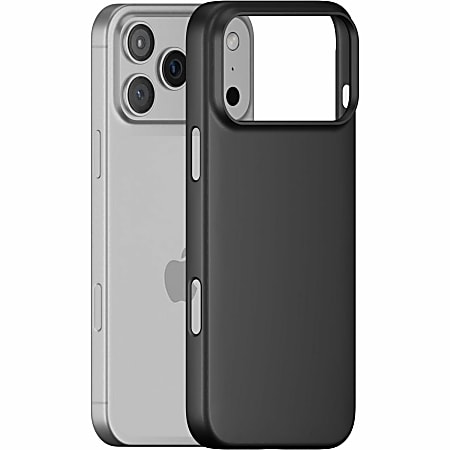 PEEL Magnetic Case for iPhone 17 Pro Max - MagSafe-Compatible 0.07 in Thin Protective Cover with Embedded Magnets, Black - MagSafe-ready inside and out - PEEL's Magnetic Case features precision-aligned internal magnets and a 0.07 in slim profile.