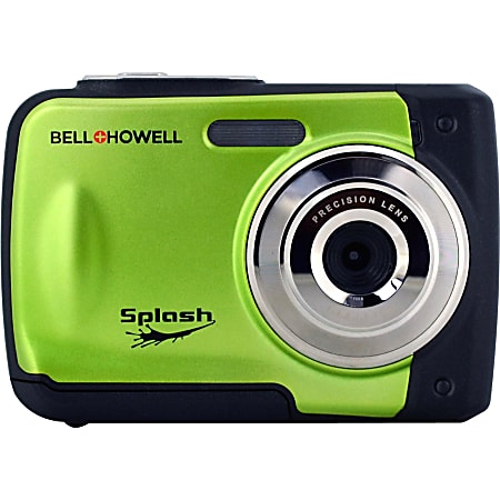 Bell+Howell WP10 Compact Camera - Green - 2.4" LCD - 8x Digital Zoom - 4032 x 3024 Image - 640 x 480 Video