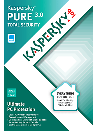Kaspersky® Pure 3.0, Traditional Disc