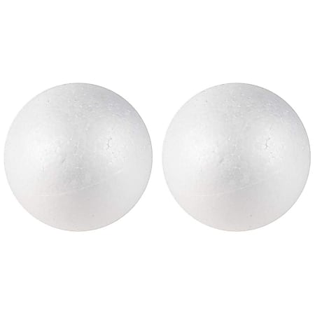  3 Inch Smooth Foam Balls - Great for Arts and Craft