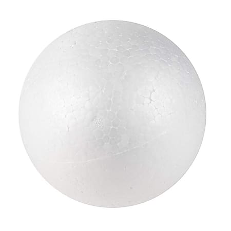 Thermocol ball making, DIY Styrofoam ball