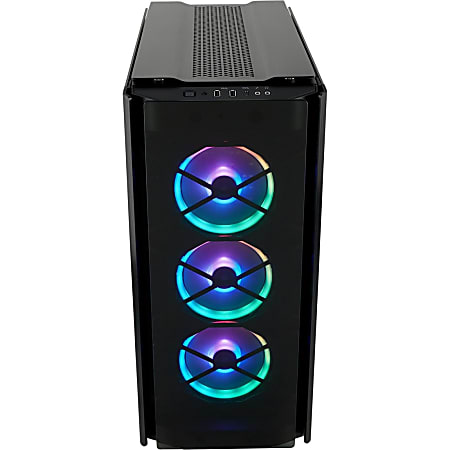 Corsair Obsidian Series 500D RGB SE Mid Tower Case - Mid-tower - Aluminum, Tempered Glass, Steel - 5 x Bay - 3 x 4.72" x Fan(s) Installed - 0 - ATX, Mini ITX, Micro ATX Motherboard Supported - 25.90 lb - 6 x Fan(s) Supported