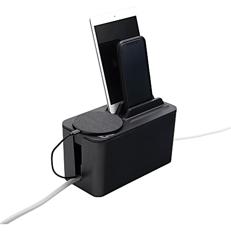 Bluelounge Cable Box Mini Station - Cable Box - Black - 1 - 9.30 Bluelounge Cable Box Mini Station - Cable Box - Black - 1 - 9.30