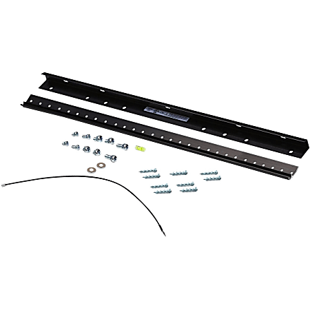 Hangman Metal All-Surface Walldog™ TV Hanger For 32-80" TVs, 1-1/2"H x 26"W x 3/4"D, Black