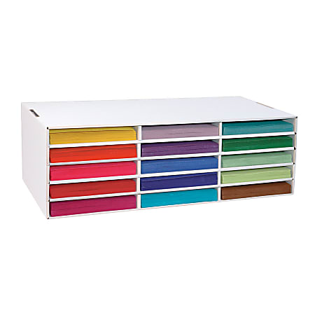 Classroom Keepers® Corrugated Construction Paper Storage Unit,