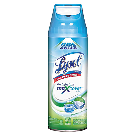 Lysol® Max Cover™ Disinfectant Mist, Garden After The Rain Scent, 12.5 Oz Bottle