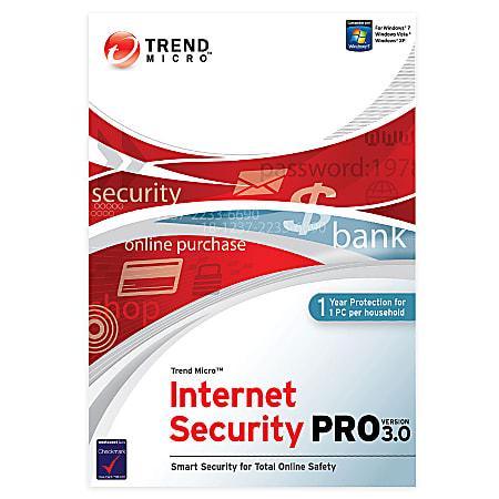 Trend Micro™ Internet Security Pro, Traditional Disc