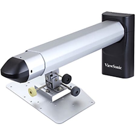 Viewsonic Mounting Arm for Projector - Silver, Black - 26.46 lb Load Capacity