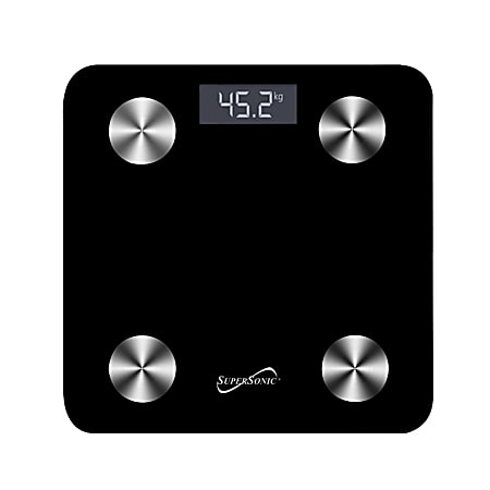 Body Fat Analyzer Weight Scale - Black