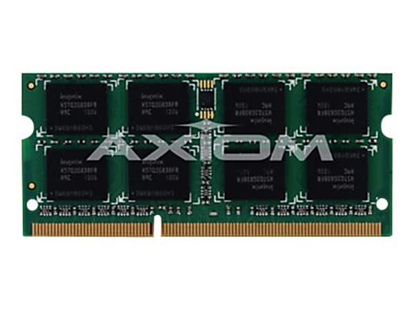 Axiom 4GB DDR3-1333 SODIMM for Apple # MB1333/4G-AX - 4 GB (1 x 4 GB) - 1333 MHz DDR3-1333/PC3-10600 - MB1333/4G-AX