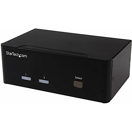 StarTech.com 2-port KVM Switch with Dual VGA and 2-port USB Hub - USB 2.0