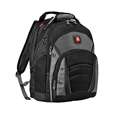 Wenger Synergy Laptop Backpack BlackGray Office Depot