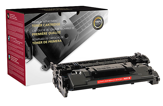 Office Depot® Brand Remanufactured Black MICR Toner Cartridge Replacement For HP 87A, OD87AM