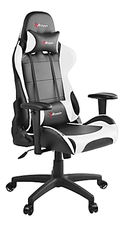 Arozzi Verona V2 High-Back Chair, Black/White