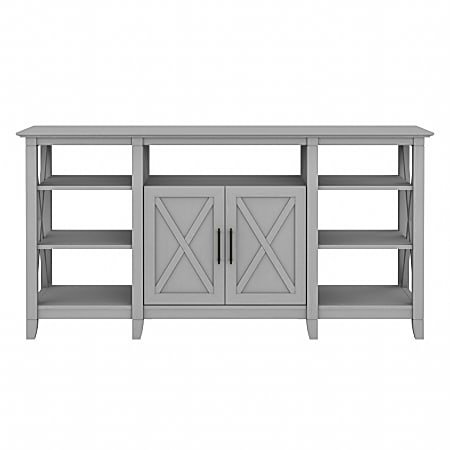 Bush furniture key west tall tv stand for 65 inch tv sale