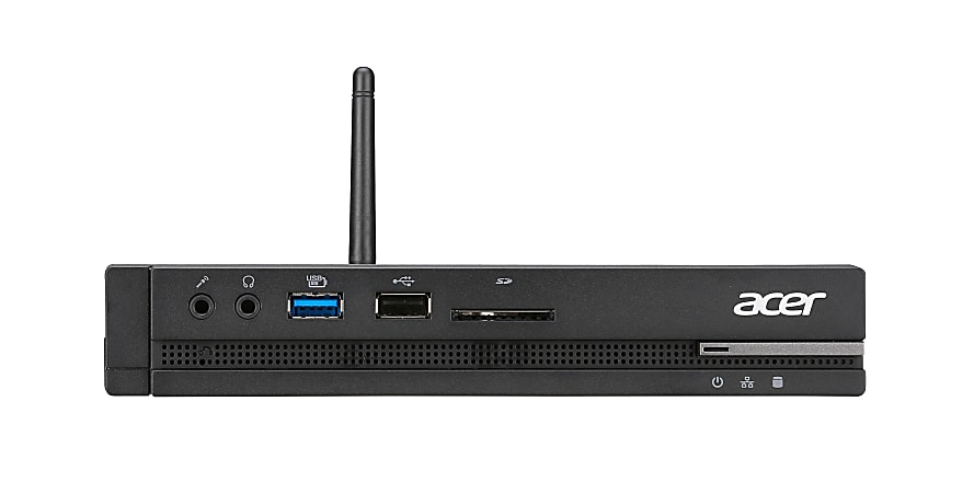 Acer Veriton N6640G Nettop Computer - Core i5 i5-7500T - 4 GB RAM - 128 GB SSD - Windows 10 Pro 64-bit - Intel HD Graphics 630 - Gigabit Ethernet - Wireless LAN - Bluetooth