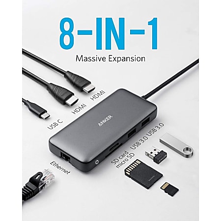 Anker PowerExpand 8-in-1 USB-C PD 10Gbps データ ハブ