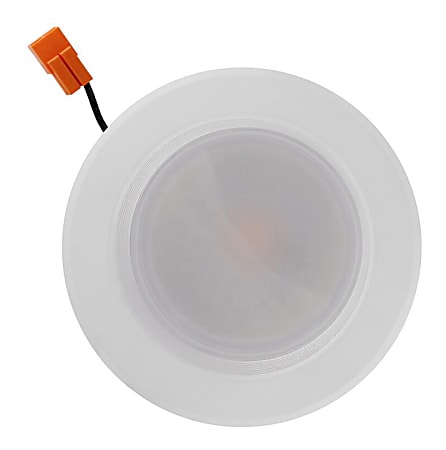 Euri 4" Round LED Trim Kit/ Recessed Downlight, 910 Lumen, 13 Watt, 3000K/ Soft white, 13 Watts, 1 Each