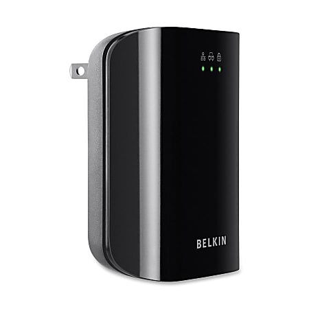 Linksys Belkin AV Powerline Adapter - 1 - HomePlug AV