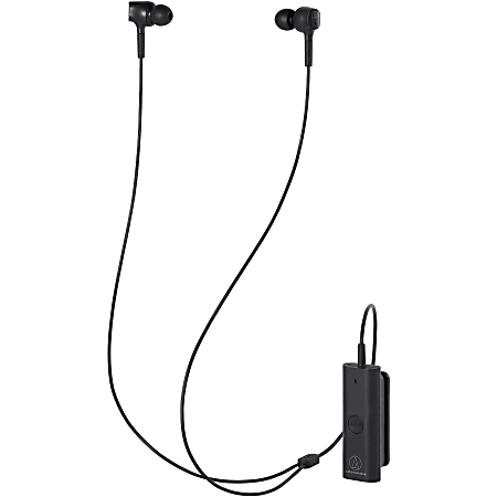 Audio-Technica ATH-ANC100BT QuietPoint Wireless In-Ear Active Noise-Cancelling Headphones