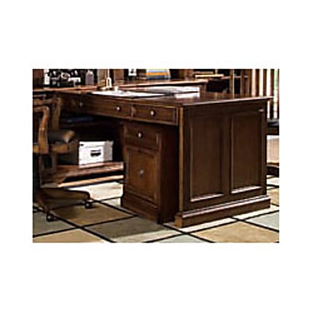 Cole Office Tanglewood Multi-Drawer Computer Desk, 30 1/4"H x 32"W x 23 1/4"D, Medium Cherry