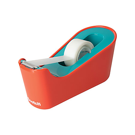 Weighted on sale tape dispenser
