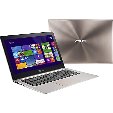 Asus ZENBOOK UX303LA-DS52T 13.3" Touchscreen LCD Ultrabook - Intel Core i5 i5-5200U Dual-core (2 Core) 2.20 GHz - 8 GB DDR3L SDRAM - 256 GB SSD - Windows 8.1 64-bit - 1920 x 1080 - In-plane Switching (IPS) Technology - Smoky Brown