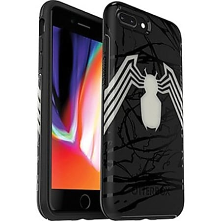OtterBox Symmetry Series Marvel Spider-Man and Venom Case for iPhone 8 Plus/7 Plus - For Apple iPhone 7 Plus, iPhone 8 Plus Smartphone - Venom - Drop Resistant, Scratch Resistant - Synthetic Rubber, Polycarbonate