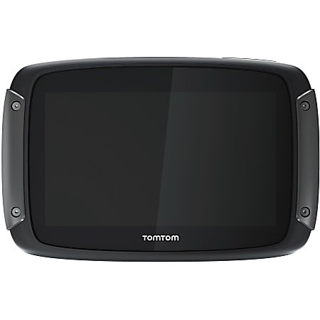 Tomtom RIDER 550 Motorcycle GPS Navigator - Black - Mountable - 4.3" - Touchscreen - Camera, Microphone - microSD - Text-to-Speech - Bluetooth - USB - 6 Hour - Preloaded Maps - Lifetime Map Updates - Lifetime Traffic Updates