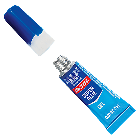 Loctite Super Glue Gel Tube, Clear Superglue for 2 Pack, and
