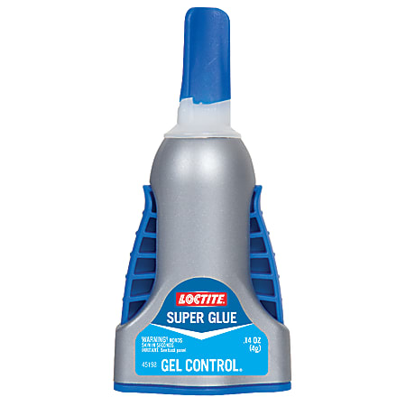 Loctite Gel Control No-Drip Super Glue, 0.14 Oz,