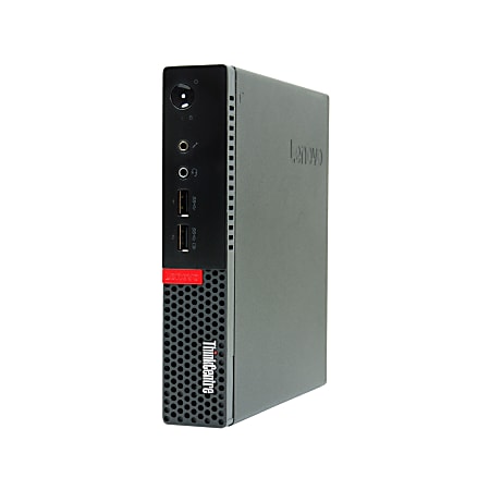 Lenovo® ThinkCentre M710q-Tiny Refurbished Desktop PC, Intel® Core™ i5, 16GB Memory, 256GB Solid State Drive, Windows® 10, J1-M710QMA06