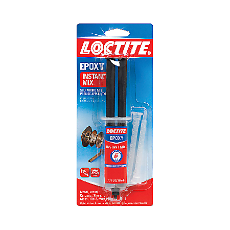 Loctite Instant Mix Epoxy, 0.47 Oz, Clear
