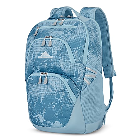High Sierra Swoop Laptop Backpack With 17" Laptop Pocket, Blue Waves