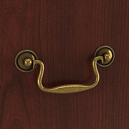 Bush Business Furniture Saratoga 66 W L Shaped Corner Desk With Lateral ...