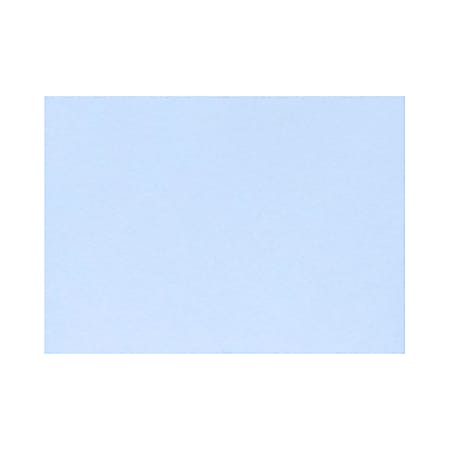 LUX Flat Cards, A1, 3 1/2" x 4 7/8", Baby Blue, Pack Of 50
