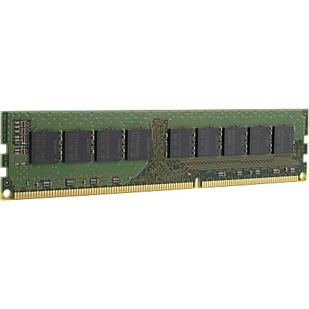 HPE 2GB (1x2GB) Single Rank x8 PC3-12800E (DDR3-1600) Unbuffered CAS-11 Memory Kit - 2 GB (1 x 2 GB) - DDR3-1600/PC3-12800 DDR3 SDRAM - CL11 - ECC - Unbuffered - 240-pin - DIMM