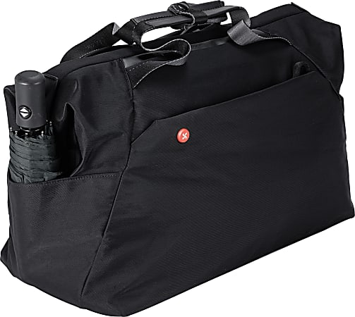Mopak Weekender Duffel Bag With 14” Laptop Pocket, Black