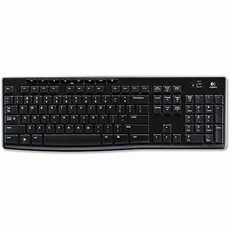Logitech K270 Wireless Keyboard Black 10459982 - Office Depot