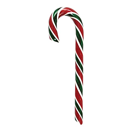Hammond's Candies Cherry Candy Canes, 1.75 Oz, Pack Of 48 Candy Canes