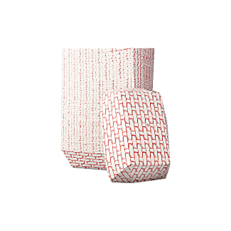 Boardwalk® Paper Food Baskets, 5 Lb Capacity, Red/White, Pack Of 500, BWK30LAG500