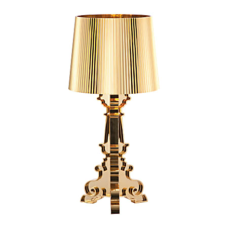 ZUO Salon S Table Lamp, 20"H, Gold