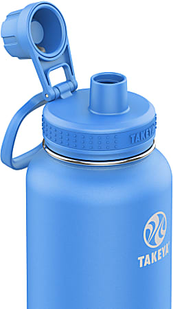 Takeya Actives Spout Reusable Water Bottle 32 Oz Cobalt - Office Depot
