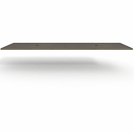 Lorell Prominence 2.0 Rectangular Conference Tabletop, 72" Width x 48" Depth, x 1.5" Thickness Top, Gray Elm