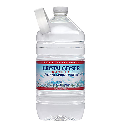 Crystal Geyser® Natural Alpine Spring Water®, 128 Oz, 1 Bottle