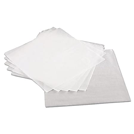 Marcal® Deli Wrap Dry-Waxed Paper Flat Sheets, 15" x 15", White, 1,000 Sheets Per Pack, Case Of 3 Packs